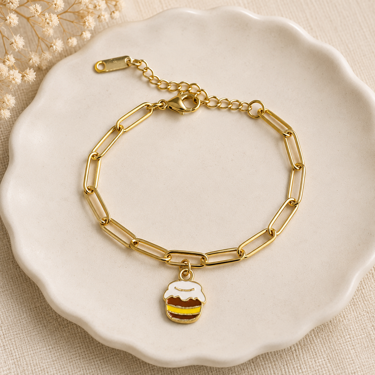 Sweet Honey Jar Bracelet