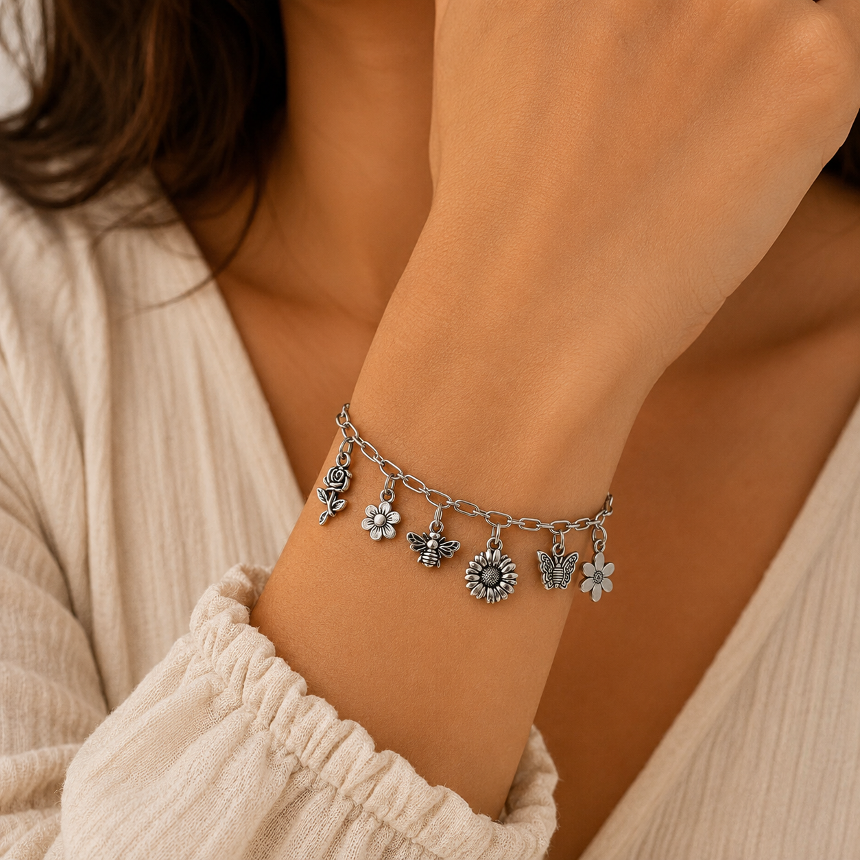 Flowers of Summer Bracelet