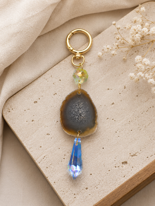 Crystal Eclipse Keychain