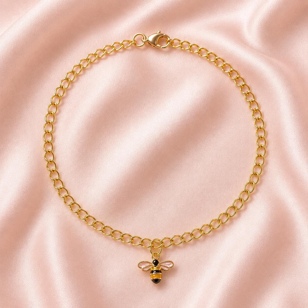 Honey Bee Anklet