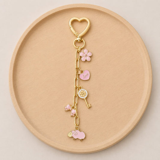 Pink Lover Keychain