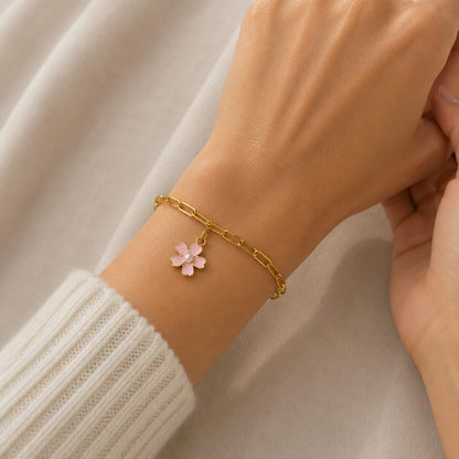 Blushing Blossom Bracelet